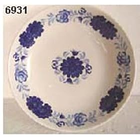 KENT POTTERY PASTA BOWL - 13 FLOWER PASTA BOWL, KENT POTTERY COLLECTION by Jaf Gifts