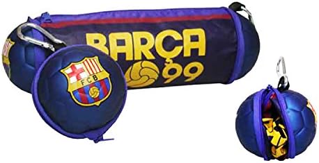 Fc Barcelona Folding Ball Pencil Case