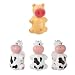 Flipper Animal Travel Toothbrush Holder Set