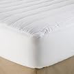 - White Chattham and Wels 300ctWaterprofPad - Twin