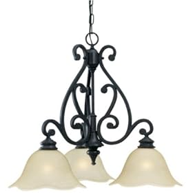 Thomas Lighting - M2323-26 : Napa Transitionally styled three-light chandelier by Thomas Lighting