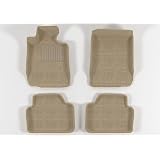 BMW 3 Series E90 MAXpider Molded Gray Black Beige 2006-2011 3D Floor Mats Liner Set by 3DMax