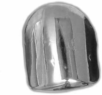 Single Grillz Iced out hiphop bling CHROME / SILVER Tooth Clip