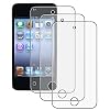 LE 3PCS LCD Full Cover Screen Guards / Protectors for Apple iPod Touch 4 / 4G / 4th Gen Generation