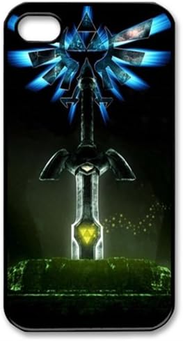 the legend of zelda cast logo endure master sword stretched Triforce Hard Case Cover for iPhone 4 4S 4G