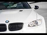 White BMW M3 A1 Canvas art print Poster