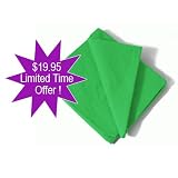 Chromakey Green Muslin Screen 5' x 7'