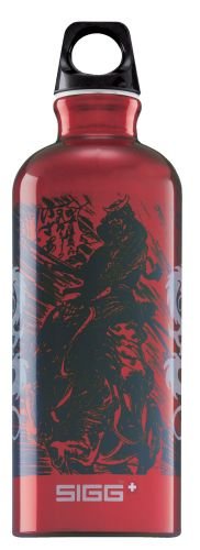 Sigg Lifestyle Loop Top Water Bottle (0.6-Liters, Samurai Spirit)