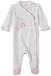 Little Me Layette Footie, Ballerina Bear, Pink Print, Newborn