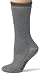 Wigwam Unisex Merino Wool Comfort Hiker Crew Length 2-Pack Socks, Charcoal, Medium