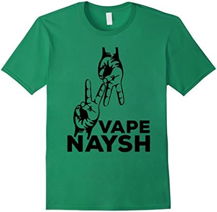 Men's Vape Naysh Yall T-shirt Small Kelly Green