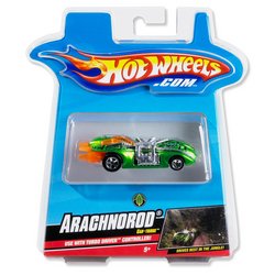 Hot Wheels Turbo Driver Car-Tridge - Arachnorod by Mattel