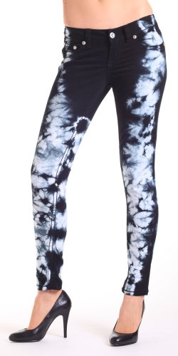 Antique Rivet Kristina - Junior Jeans-32 (BLACK TIE DYE)