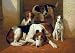 Foxhounds and a Terrier - Edward Algernon Stuart Douglas Art Print Poster 44 x 32