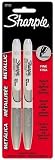 Sharpie Metallic Fine Point Permanent Markers, 2 Silver Markers(39108PP)