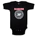 Toddler and Infant THE RAMONES One Piece Baby Suit in Black