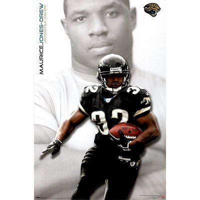(24x36) Jacksonville Jaguars (Maurice Jones-Drew) Sports Poster Print