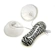 Vibrating Japanese Sex Toys Leopard Striped Breast and Nipple Stimulators