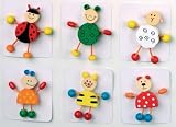 Broches lot de 6