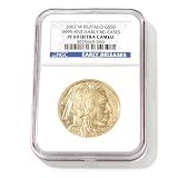 2007 24K $50 Gold Buffalo Early Release PF69UC