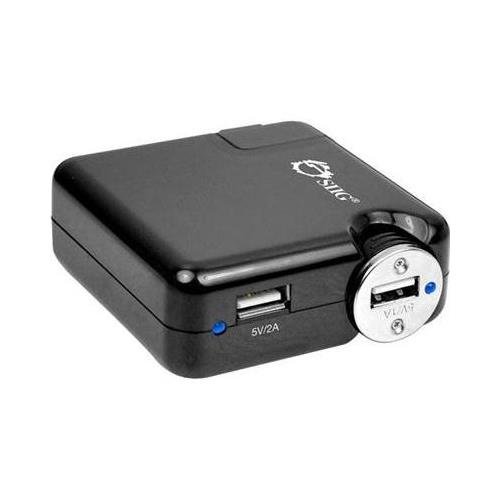 SIIG AC-CH0812-S1 3.1A Accessory DC USB Charger 