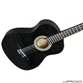 Git-01schwarz Gitarre 4/4 akustische Konzertgitarre Klassik Akustikgitarre acoustic