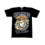 Black Ink - Marine Globe and Anchor T-Shirt