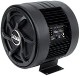 Boss Audio BASS1000 12-Inch Amplified Subwoofer with Passive Radiator - Single (Black)