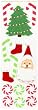 Martha Stewart Crafts Felt Santa Stickers