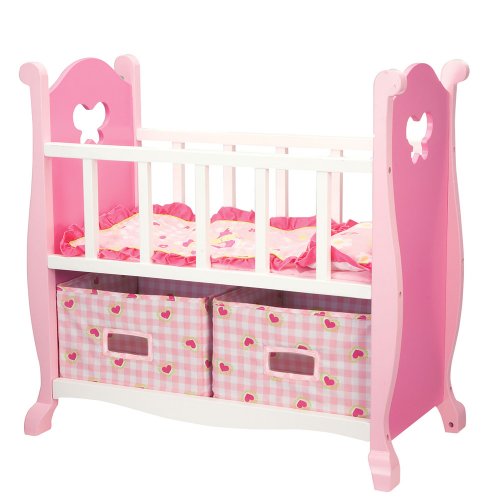Our Generation Baby Doll Crib with Accessories
