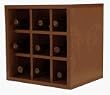 Square Cubbie Cube in Chestnut with Satin Finish