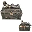 Mermaid Trinket Box - Cold Cast Resin - 5.5'' Height