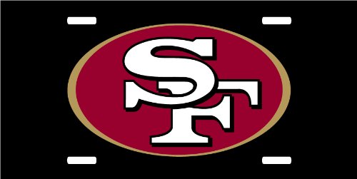 Custom License plate NFL San Francisco 49ers