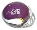 Autographed Fran Tarkenton Minnesota Vikings Throwback Proline Helmet Inscribed 