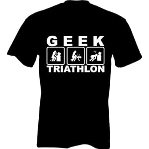 Fruit of the Loom T-Shirt - Geek Triathlon