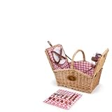 NFL San Francisco 49ers Piccadilly Picnic Basket with Service for Two