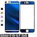 Gravydeals for iPhone 6 /6S (4.7 Inch) Screen Protectors, Best Tempered Glass Mirror Effect Front + Back Anti Scratches Screen Protective Skin Sticker - Blue