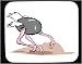 Mouse Pad with bird, animal, african, feeding, ostrich