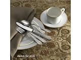 Wallace 65 pc Newbury Frost Flatware Set