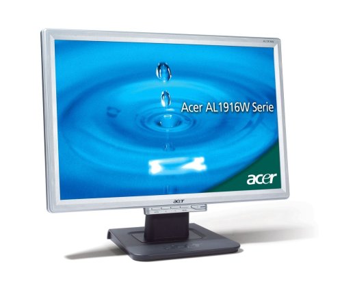Childrens Toyshop  Computer : Acer AL1916Wds - Flat panel display - TFT - 19" - widescreen - 1440 x 900 - 300 cd/m2 - 2000:1 - 5 ms - VGA - black, silver