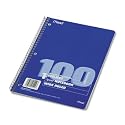 MEA05514 - Spiral Bound Single-Subject Wide Rule Notebook