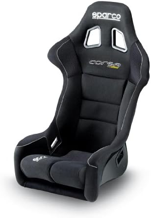 Sparco 00824FNR Corsa Black Grip Seat