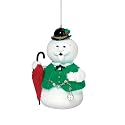 Rudolph Flocked Sam Ornament