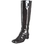 Aquatalia by Marvin K. Women's Vavoom Knee-High Boot,Asphalt Patent,8.5 M US