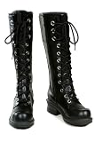 Nana Black Overlay Pole Climber Boot