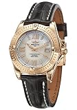 Breitling H7135612-A658-777P Windrider White Mother-of-Pearl Dial Leather Crocodile Women's Chronometer Watch