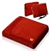 CaseCrown Faux Suede Pocket Case (Tomato Red) for the Apple iPad