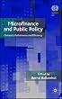 Microfinance and Public Policy: Outreach, Performance and Efficiency