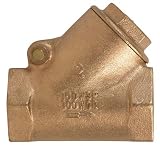 B&K INDUSTRIES 101-208 SWING CHECK BRONZE WYE VALVE 2'' IPS