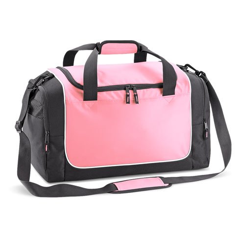 Ladies sports bag, womens pink gym bag, sports travel holdall
